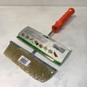 Кисть из натурального ворса для нанесения красок с длинной ручкой, 200мм